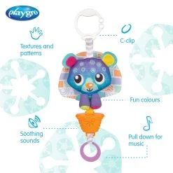 Playgro Musical Polar Pals Bear Muziekdoosje P0188320 -KinderReisWereldNederland 0188320 polar pals musical pullstring bear feature image