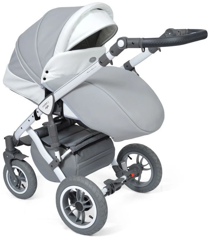 Baby Merc Faster 3 Exclusive Grey Kinderwagen Incl. Autostoel F8 - Afbeelding 2