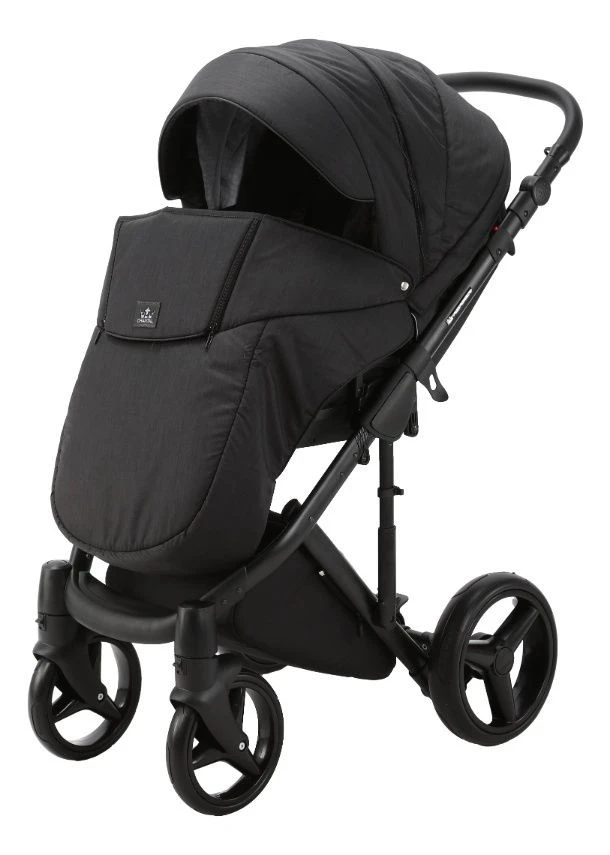 Adamex Chantal Black 2-in-1 Kinderwagen C213 4 Adamex Chantal Black 2-in-1 Kinderwagen C213 - Afbeelding 4