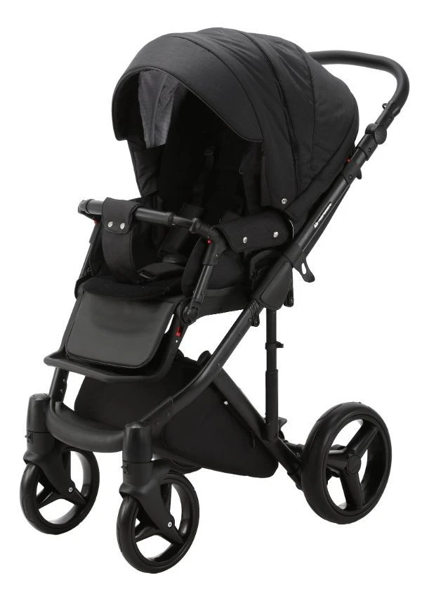 Adamex Chantal Black 2-in-1 Kinderwagen C213 3 Adamex Chantal Black 2-in-1 Kinderwagen C213 - Afbeelding 3