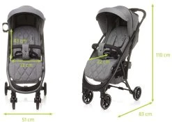 4Baby Smart 2.0 Grey Wandelwagen Incl. Beenkap -KinderReisWereldNederland 4baby smart 2.0 grey wandelwagen incl. beenkap 10