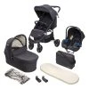 Babygo Style Black 3-in-1 Kinderwagen Incl. Autostoel 6323