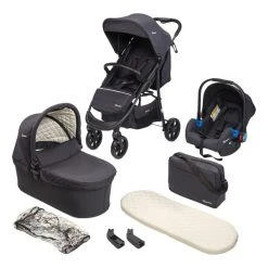 Babygo Style Black 3-in-1 Kinderwagen Incl. Autostoel 6323