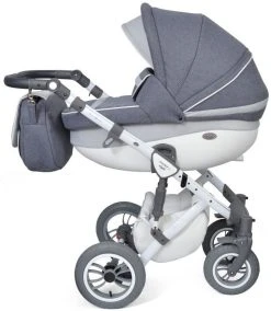 Baby Merc Faster 3 Exclusive Grey Kinderwagen Incl. Autostoel F8 -KinderReisWereldNederland Baby Merc Faster 2 Exclusive Grey Kinderwagen incl. Autostoel 2