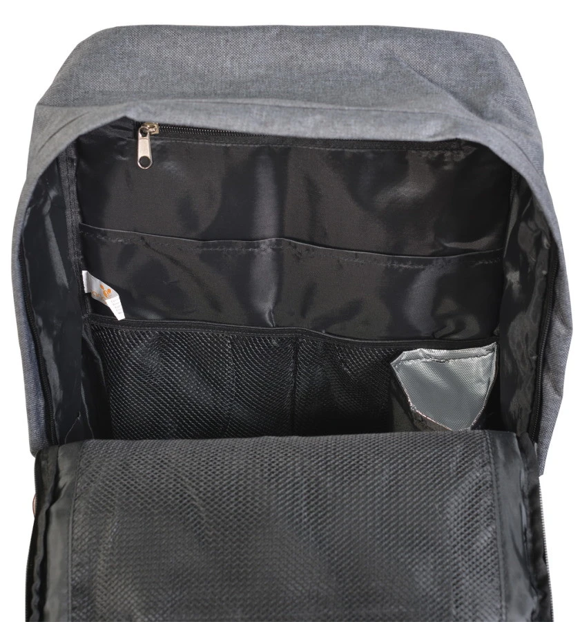 Cangaroo Alice Grey Rugzak Luiertas 4710 4 Cangaroo Alice Grey Rugzak Luiertas 4710 - Afbeelding 4