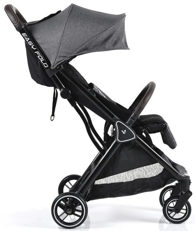 Cangaroo Easy Fold Grey Wandelwagen 3 Cangaroo Easy Fold Grey Wandelwagen - Afbeelding 3