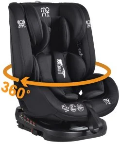 Cangaroo Serengeti Black Isofix 360º 0-36 Kg Autostoel