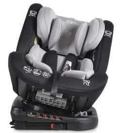 Cangaroo Serengeti Grey Isofix 360º 0-36 Kg Autostoel -KinderReisWereldNederland Cangaroo Serengeti Grey Isofix 360o 0 36 kg Autostoel 6