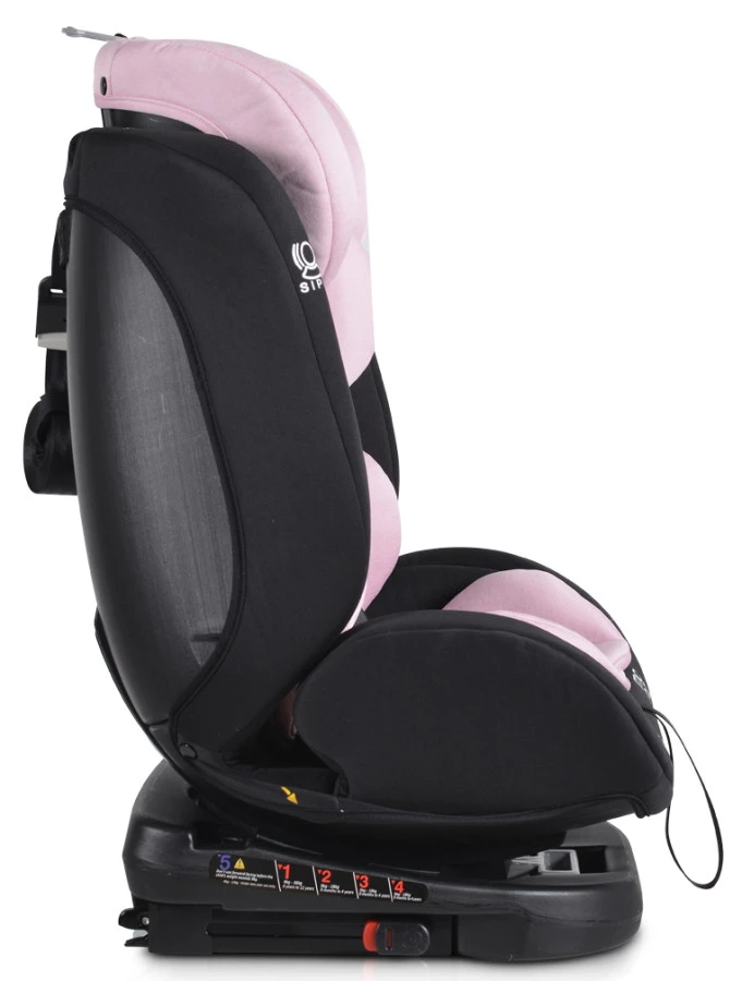 Cangaroo Serengeti Pink Isofix 360º 0-36 Kg Autostoel 9 Cangaroo Serengeti Pink Isofix 360º 0-36 Kg Autostoel - Afbeelding 9