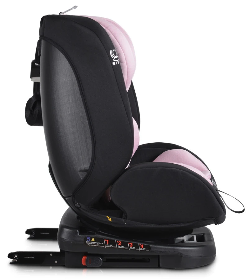 Cangaroo Serengeti Pink Isofix 360º 0-36 Kg Autostoel 4 Cangaroo Serengeti Pink Isofix 360º 0-36 Kg Autostoel - Afbeelding 4