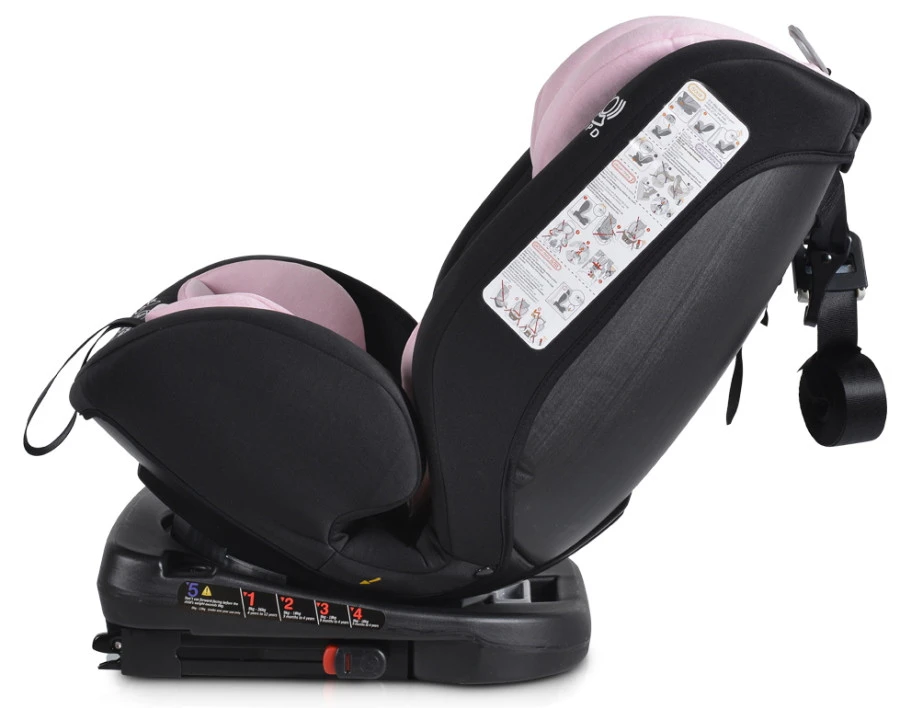 Cangaroo Serengeti Pink Isofix 360º 0-36 Kg Autostoel 7 Cangaroo Serengeti Pink Isofix 360º 0-36 Kg Autostoel - Afbeelding 7