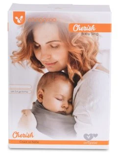 Cangaroo Sling Cherish Pink Draagdoek 7186 -KinderReisWereldNederland Cangaroo Sling Cherish Pink Draagdoek 7186 3