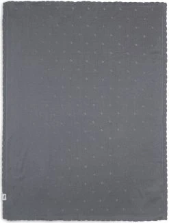 Jollein Pointelle Storm Grey 100 X 150 Cm Ledikantdeken 516-522-66064 8 Jollein Pointelle Storm Grey 100 X 150 Cm Ledikantdeken 516-522-66064 -KinderReisWereldNederland Deken Ledikant 100x150cm Pointelle Storm Grey 2