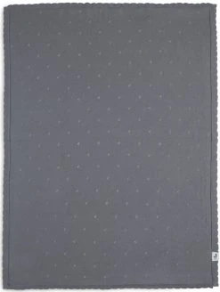 Jollein Pointelle Storm Grey 100 X 150 Cm Ledikantdeken 516-522-66064 9 Jollein Pointelle Storm Grey 100 X 150 Cm Ledikantdeken 516-522-66064 -KinderReisWereldNederland Deken Ledikant 100x150cm Pointelle Storm Grey 3