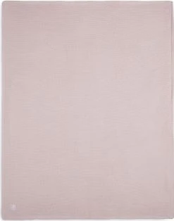Jollein Basic Knit Pale Pink / Fleece 75 X 100 Cm Wiegdeken 517-511-65310 -KinderReisWereldNederland Jollein Basic Knit Pale Pink 1.2