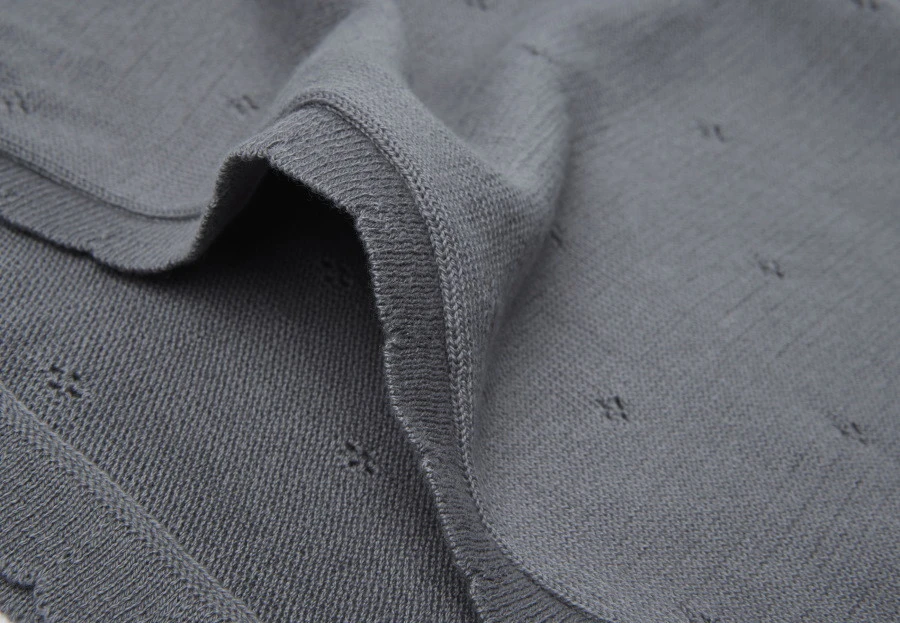 Jollein Pointelle Storm Grey 75 X 100 Cm Wiegdeken 516-511-66064 5 Jollein Pointelle Storm Grey 75 X 100 Cm Wiegdeken 516-511-66064 - Afbeelding 5
