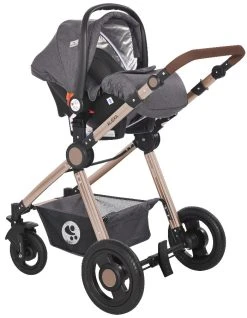 Lorelli Alexa Luxe Black 3-in-1 Combi Kinderwagen Incl. Autostoel 1002129-2186 -KinderReisWereldNederland Lorelli Alexa Luxe Black 3 in 1 Combi Kinderwagen incl. Autostoel 1002129 2186 8
