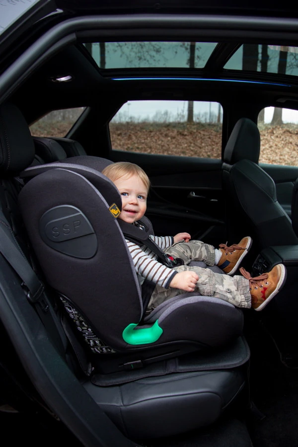 Ding York Black Leather I-Size Autostoel 9-36 Kg K63 10 Ding York Black Leather I-Size Autostoel 9-36 Kg K63 - Afbeelding 10