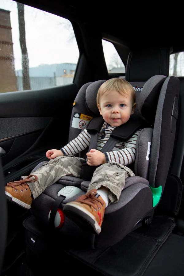 Ding York Grey Leather I-Size Autostoel 9-36 Kg K63 12 Ding York Grey Leather I-Size Autostoel 9-36 Kg K63 - Afbeelding 12