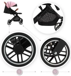 Momi Estelle Pink Wandelwagen WOSP00004 -KinderReisWereldNederland Momi Estelle Pink Wandelwagen WOSP00004 8