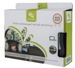 A3 Baby & Kids Autospiegel Met LED Verlichting 64651 -KinderReisWereldNederland a3 baby kids autospiegel met led verlichting 64651 7