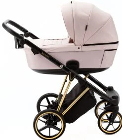 Adamex Belissa Special Edition Pink/Gold 2-in-1 Kinderwagen PS-540 -KinderReisWereldNederland adamex belissa special edition pink gold 2 in 1 kinderwagen ps 540 2