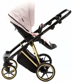 Adamex Belissa Special Edition Pink/Gold 2-in-1 Kinderwagen PS-540 -KinderReisWereldNederland adamex belissa special edition pink gold 2 in 1 kinderwagen ps 540 7