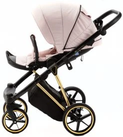 Adamex Belissa Special Edition Pink/Gold 2-in-1 Kinderwagen PS-540 -KinderReisWereldNederland adamex belissa special edition pink gold 2 in 1 kinderwagen ps 540 8