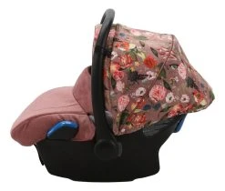 Adamex Flowers Pink 0-13 Kg Autostoel FL-2 -KinderReisWereldNederland adamex flowers pink 0 13 kg autostoel fl 2 4 1920x1920
