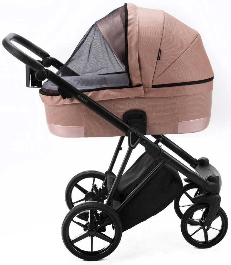 Adamex Gallo Rose Pink 2-in-1 Kinderwagen GA-4 9 Adamex Gallo Rose Pink 2-in-1 Kinderwagen GA-4 - Afbeelding 9
