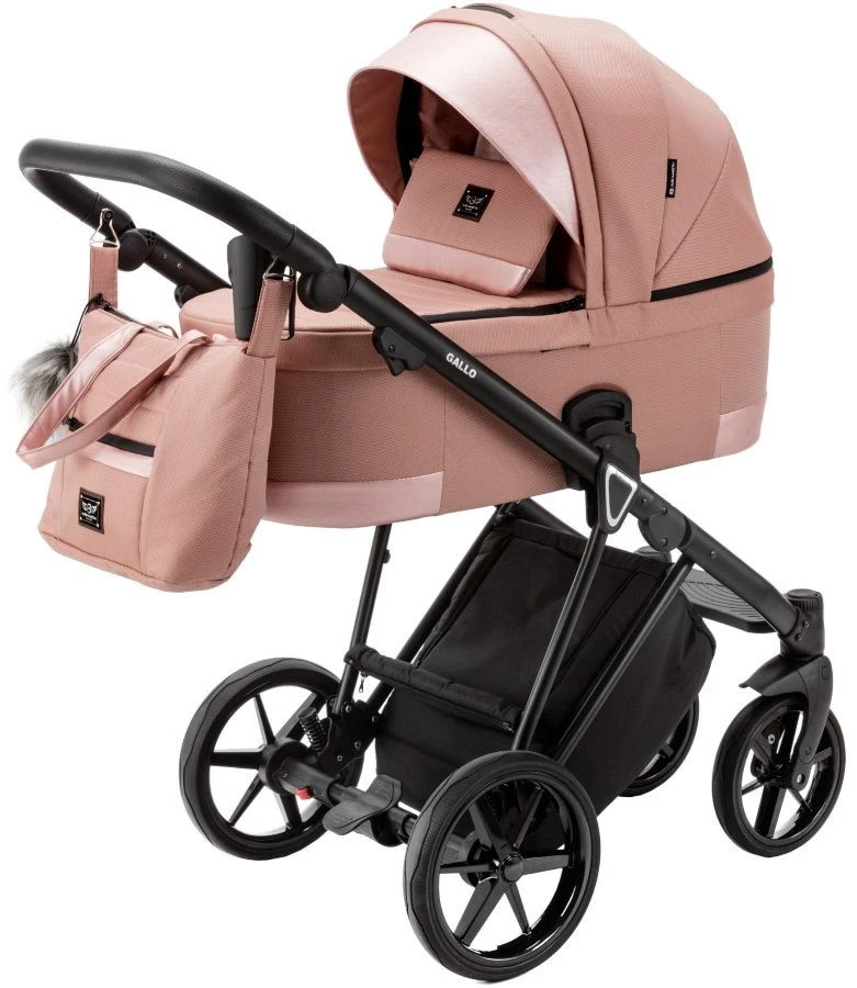 Adamex Gallo Rose Pink 2-in-1 Kinderwagen GA-4 1 Adamex Gallo Rose Pink 2-in-1 Kinderwagen GA-4