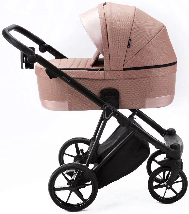 Adamex Gallo Rose Pink 2-in-1 Kinderwagen GA-4 3 Adamex Gallo Rose Pink 2-in-1 Kinderwagen GA-4 - Afbeelding 3