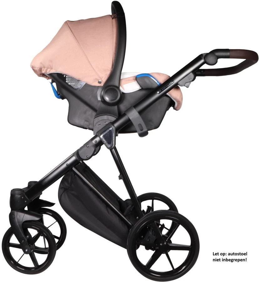Adamex Gallo Rose Pink 2-in-1 Kinderwagen GA-4 12 Adamex Gallo Rose Pink 2-in-1 Kinderwagen GA-4 - Afbeelding 12