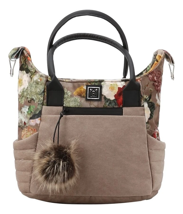 Adamex Porto Flowers Beige 2-in-1 Kinderwagen FL-5 10 Adamex Porto Flowers Beige 2-in-1 Kinderwagen FL-5 - Afbeelding 10