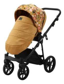 Adamex Porto Flowers Ochre 2-in-1 Kinderwagen FL-3 14 Adamex Porto Flowers Ochre 2-in-1 Kinderwagen FL-3 -KinderReisWereldNederland adamex porto flowers ochre 2 in 1 kinderwagen fl 3 1