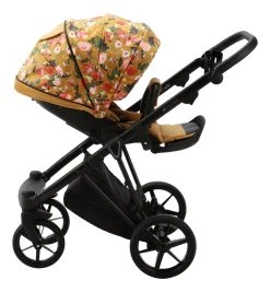 Adamex Porto Flowers Ochre 2-in-1 Kinderwagen FL-3 16 Adamex Porto Flowers Ochre 2-in-1 Kinderwagen FL-3 -KinderReisWereldNederland adamex porto flowers ochre 2 in 1 kinderwagen fl 3 3