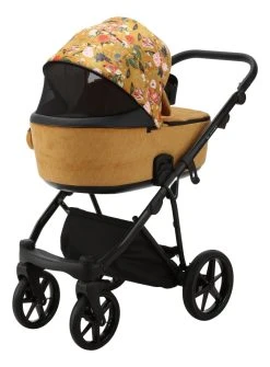 Adamex Porto Flowers Ochre 2-in-1 Kinderwagen FL-3 13 Adamex Porto Flowers Ochre 2-in-1 Kinderwagen FL-3 -KinderReisWereldNederland adamex porto flowers ochre 2 in 1 kinderwagen fl 3 7