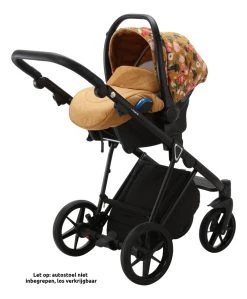 Adamex Porto Flowers Ochre 2-in-1 Kinderwagen FL-3 18 Adamex Porto Flowers Ochre 2-in-1 Kinderwagen FL-3 -KinderReisWereldNederland adamex porto flowers ochre 2 in 1 kinderwagen fl 3 8