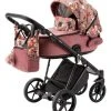 Adamex Porto Flowers Pink 2-in-1 Kinderwagen FL-2