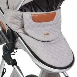 Cangaroo Alma Light Grey Silver 3-in-1 Combi Kinderwagen Incl. Autostoel -KinderReisWereldNederland alma alu 5
