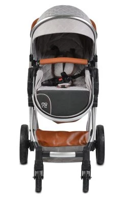 Cangaroo Alma Light Grey Silver 3-in-1 Combi Kinderwagen Incl. Autostoel -KinderReisWereldNederland alma alu 9