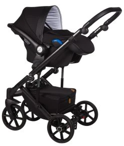 Baby Merc Mosca Black 3-in-1 Kinderwagen Incl. Autostoel MO/ML204/B -KinderReisWereldNederland baby merc mosca black 3 in 1 kinderwagen incl. autostoel 4