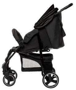 Babygo Basket Dark Grey Melange Wandelwagen Incl. Autostoel 64011 -KinderReisWereldNederland babygo basket dark grey melange wandelwagen 6401