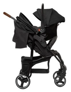 Babygo Basket Dark Grey Melange Wandelwagen Incl. Autostoel 64011 -KinderReisWereldNederland babygo basket dark grey melange wandelwagen incl. autostoel 64011 1