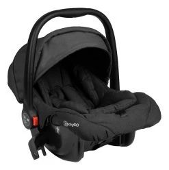 Babygo Basket Dark Grey Melange Wandelwagen Incl. Autostoel 64011 -KinderReisWereldNederland babygo basket dark grey melange wandelwagen incl. autostoel 64011 3