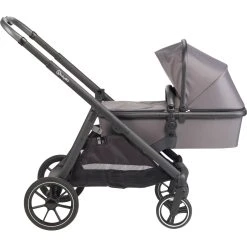 Babygo Duo Grey Tandem Kinderwagen 7801 -KinderReisWereldNederland babygo duo grey tandem kinderwagen 7801 2 1