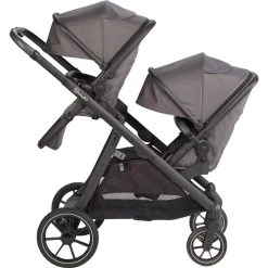 Babygo Duo Grey Tandem Kinderwagen 7801 -KinderReisWereldNederland babygo duo grey tandem kinderwagen 7801 4 1