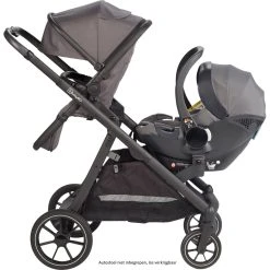 Babygo Duo Grey Tandem Kinderwagen 7801 -KinderReisWereldNederland babygo duo grey tandem kinderwagen 7801 6 1