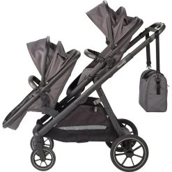 Babygo Duo Mega Grey Tandem Kinderwagen Incl. 2 Autostoelen 78001 27 Babygo Duo Mega Grey Tandem Kinderwagen Incl. 2 Autostoelen 78001 -KinderReisWereldNederland babygo duo grey tandem kinderwagen 7801 8