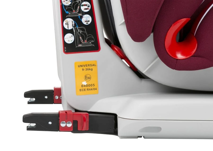 Babygo Sira Bordeaux Isofix Autostoel 9-36 Kg 3751 11 Babygo Sira Bordeaux Isofix Autostoel 9-36 Kg 3751 - Afbeelding 11